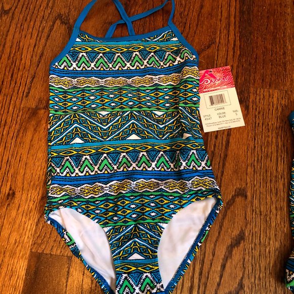 Kanu Surf Girls One Piece Swimsuit In Blue - Picture 2 of 4